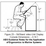 ABS Navy recommendations for seated operators